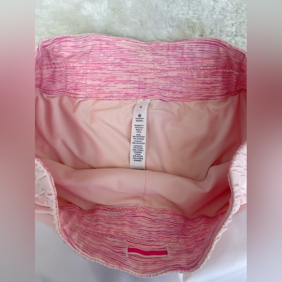 lululemon - Breeze By Skirt - Parfait Pink and White - 6 - Picture 6 of 8